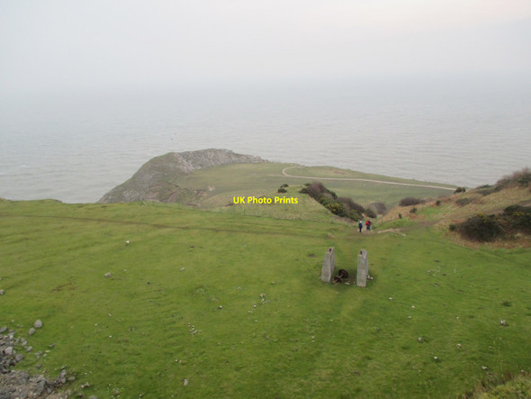 Photo 6"x4" Looking Toward Trwyn Y Fuwch on the Little Orme, Llandudno Penrhyn side c2017