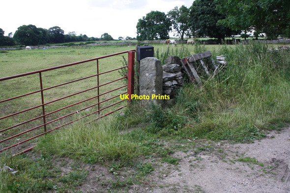 Photo 6"x4" Field access gateway near Willow Garth Spennithorne c2016