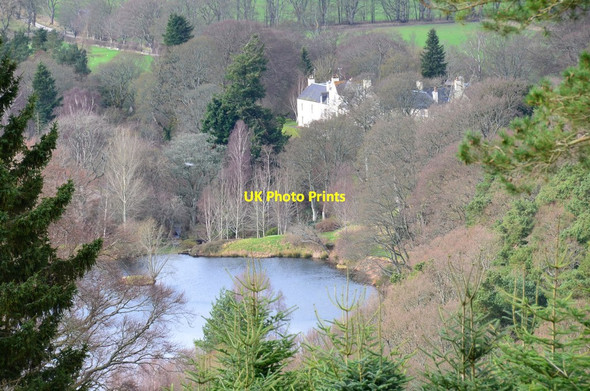 Photo 6"x4" Haystoun House and gardens Peebles\/NT2540 c2017