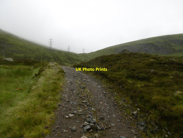 Photo 6"x4" The Military Road, Corrieyairack Corrie Yairack c2016
