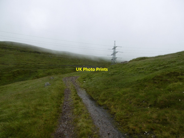 Photo 6"x4" Military Road, Corrieyairack Corrieyairack Hill c2016