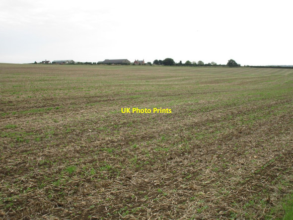 Photo 6"x4" View towards Keisby House and the White House Keisby c2016