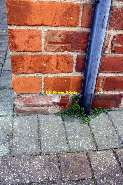 Photo 6"x4" Benchmark on #36 Colburn Lane Brough With St Giles c2016