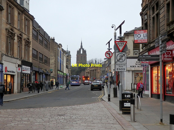 Photo 6"x4" High Street, Paisley Paisley c2017