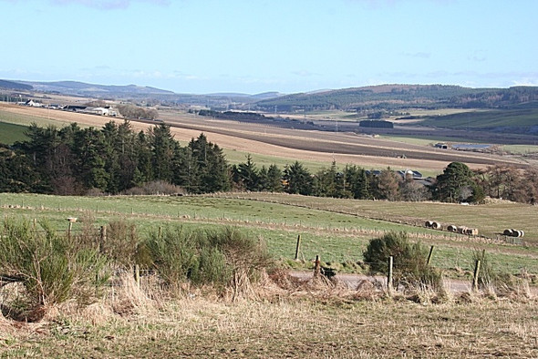 Photo 6"x4" Looking east from above Newmill Keith c2009