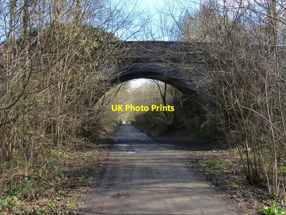 Photo 6"x4" Bridge across National Cycle Route 45 Bewdley\/SO7875 c2017