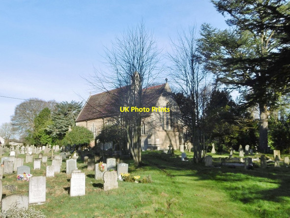 Photo 6"x4" Boreham, parish church Warminster c2017