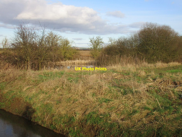 Photo 6"x4" Pond near Back Delfin Rascal Moor c2017
