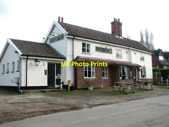 Photo 6"x4" The Globe in Shotesham Hawes' Green c2017