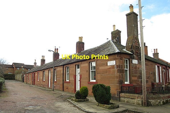 Photo 6"x4" Westland Cottages Gilmerton\/NT2968 c2017