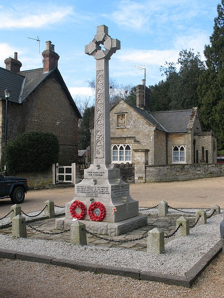 Photo 6"x4" Turvey village war memorial Turvey c2009