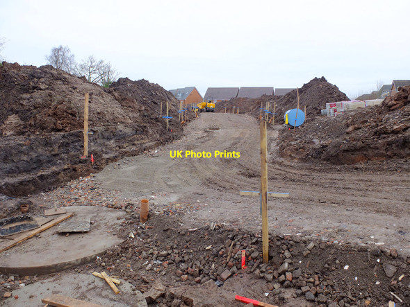 Photo 6"x4" Housing Development at the former Billinge Hospital Site Billinge c2017