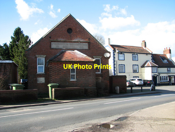 Photo 6"x4" Primitive Methodist church (converted) in Norwich Road Mulbarton c2017