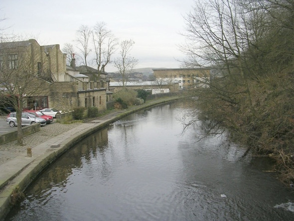 Photo 6"x4" Rochdale Canal - Union Street South Todmorden c2009