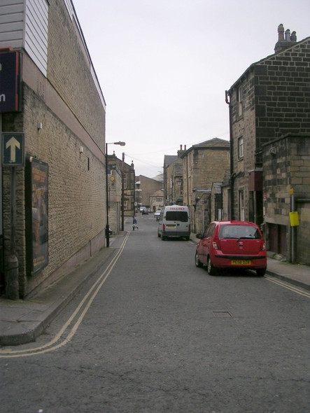 Photo 6"x4" School Lane - Bridge Street Todmorden c2009