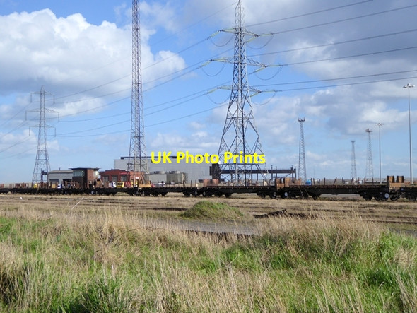 Photo 6"x4" Railway marshalling yard at Lackenby Dormanstown c2017