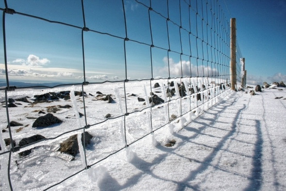 Photo 6"x4" Fence, Harter Fell Nan Bield Pass c2009