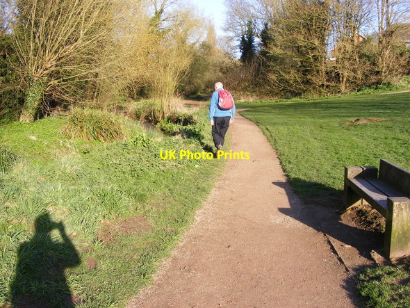 Photo 6"x4" Wom Path Wombourne c2017