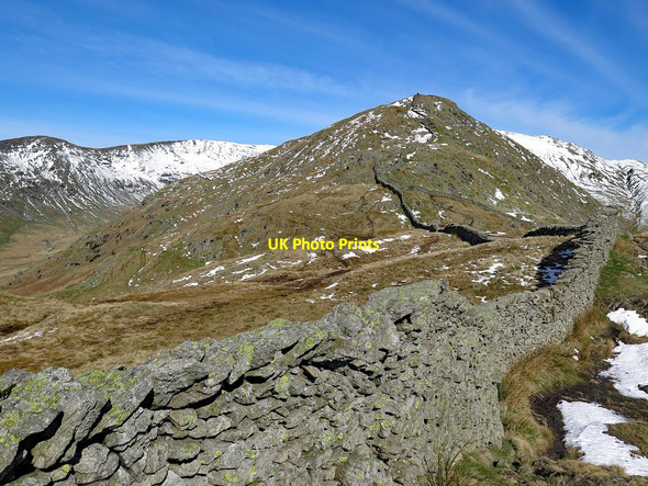Photo 6"x4" Wall below High Pike Rydal c2017