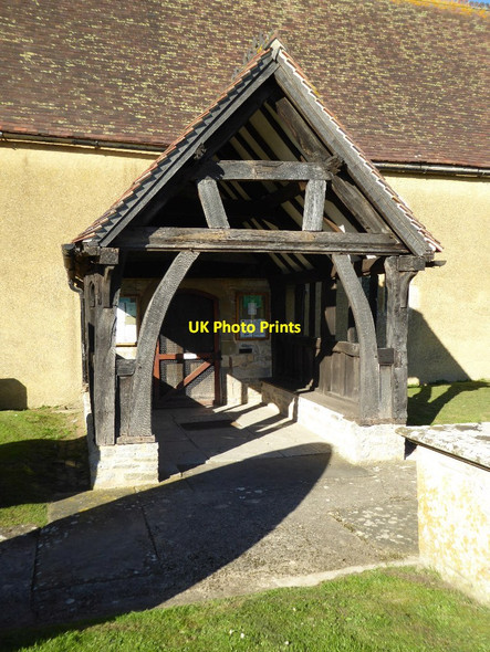 Photo 6"x4" Porch to Tirley church Tirley c2017