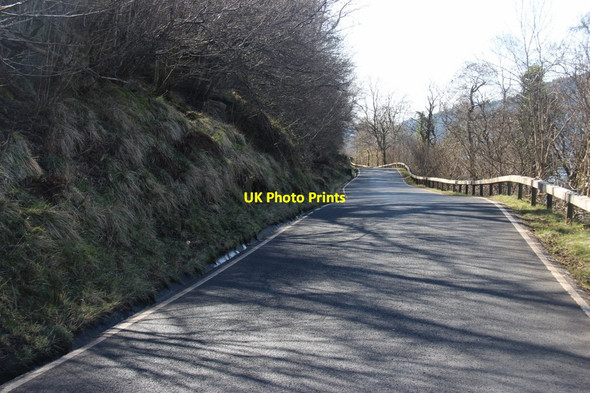 Photo 6"x4" A814 to Garelochhead down Loch Long Craggan Hill\/NS2698 c2017