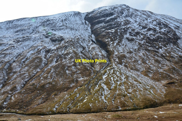 Photo 6"x4" Gully on Am Bathach Allt a' Chaorainn Mh\u00f2ir c2017
