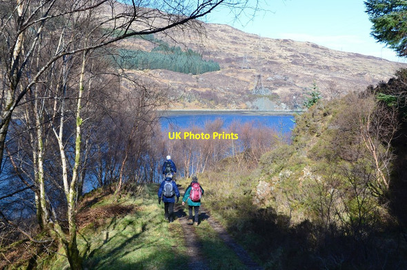 Photo 6"x4" Coastal track by Kyle Rhea Kylerhea\/Caol Reatha c2017