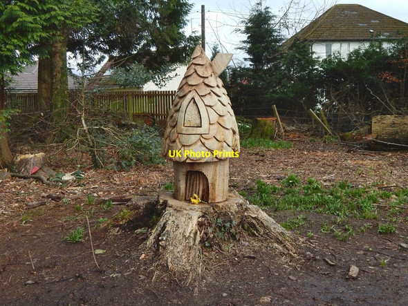 Photo 6"x4" Fairy house in Balloch Park Alexandria c2017