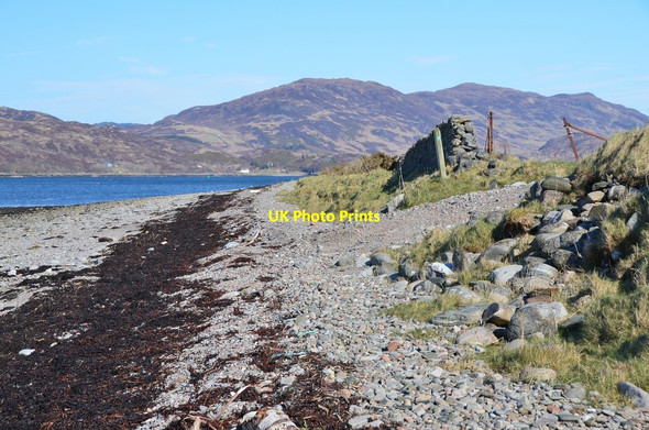Photo 6"x4" Coastal path at Ardintoul Ardintoul c2017