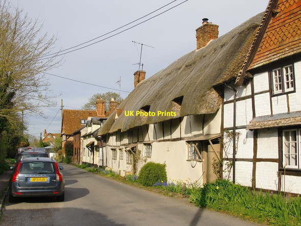 Photo 6"x4" Cottages in Westbrook Street, Blewbury Blewbury c2017