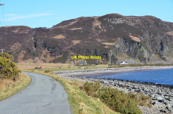 Photo 6"x4" The shore, Glenelg Bay Galltair c2017