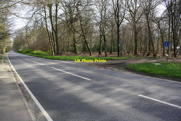Photo 6"x4" A4130 heading SE at Catslip Catslip c2017