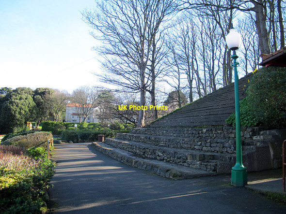 Photo 6"x4" Viewing terrace, Peasholm Park  Scarborough\/TA0388 c2017