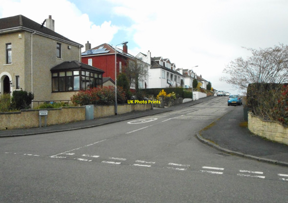 Photo 6"x4" Houses, Braeside Avenue Milngavie c2017