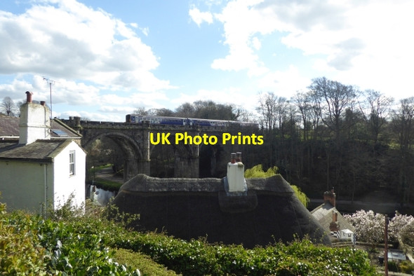 Photo 6"x4" Knaresborough Viaduct Knaresborough c2017
