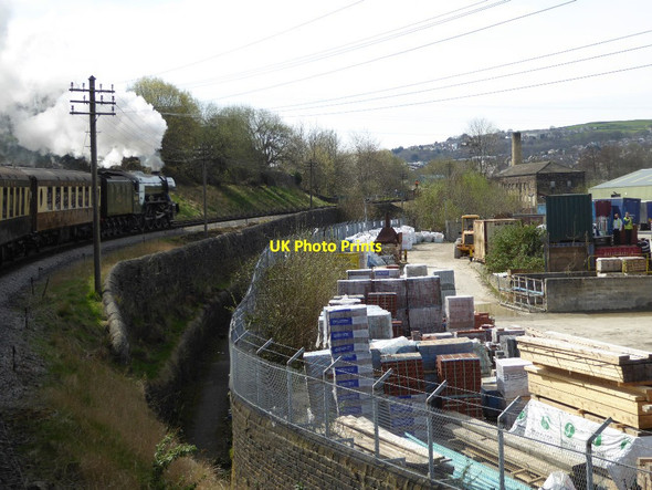 Photo 6"x4" The Flying Scotsman Keighley c2017