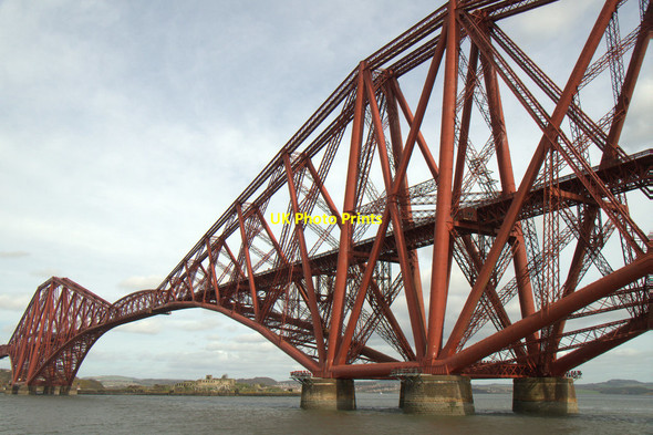 Photo 6"x4" The Forth Bridge from the Maid of the Forth Queensferry\/NT1278 c2017