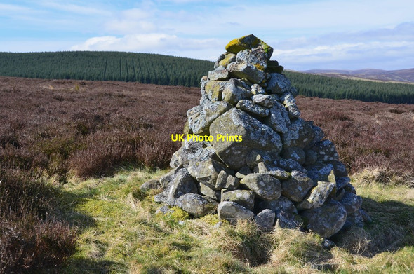 Photo 6"x4" Damhead Rig cairn Rigg c2017