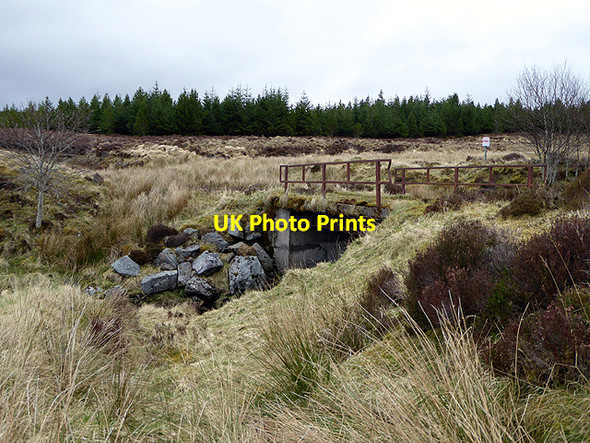 Photo 6"x4" Forestry road bridge over the River Halladale Allt na Claise M\u00f2ire\/NC9239 c2017
