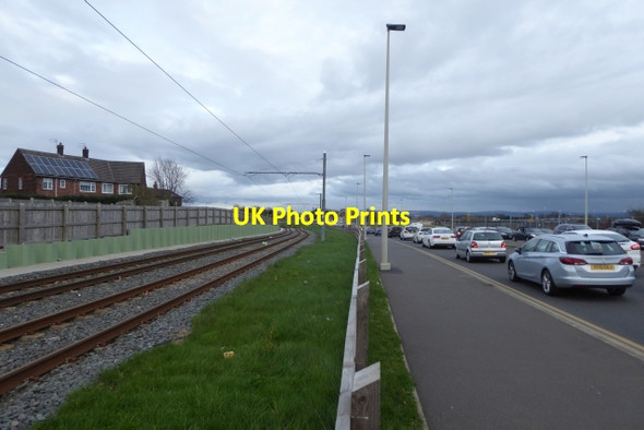 Photo 6"x4" Airport Metrolink and Ringway Road Moss Nook\/SJ8385 c2017