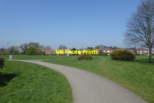 Photo 6"x4" Paths crossing Hob Moor York\/SE5951 c2017