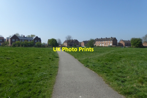 Photo 6"x4" Tarmac path on Hob Moor York\/SE5951 c2017