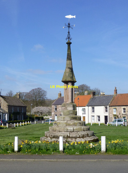 Photo 6"x4" Norham  Market Cross Ladykirk\/NT8847 c2017