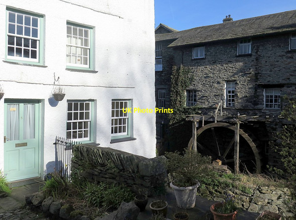 Photo 6"x4" Water wheel on Stock Ghyll, Ambleside Ambleside c2017