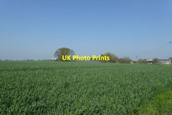 Photo 6"x4" Towards a solar farm Street Houses\/SE5245 c2017