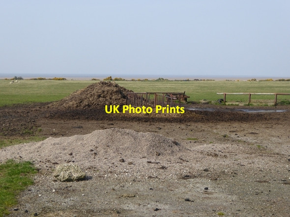 Photo 6"x4" Muck heap at Cardurnock Cardurnock c2017