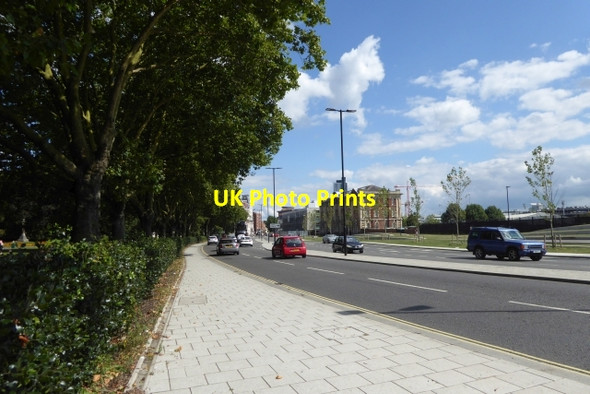 Photo 6"x4" Road beside Queen's Park Ocean Village c2016