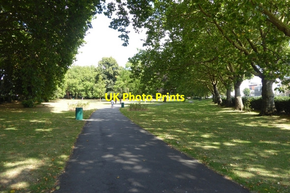 Photo 6"x4" Path in Queens Park Ocean Village c2016