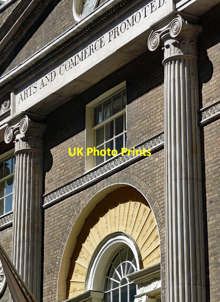 Photo 6"x4" Detail of 8 John Adam Street (1) London c2013