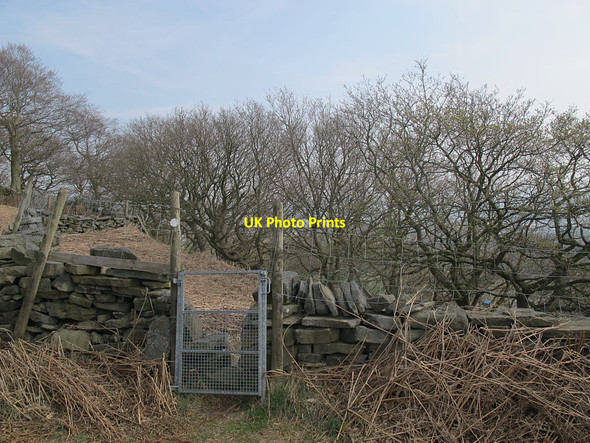 Photo 6"x4" Stile above Crooks Farm Baildon c2017
